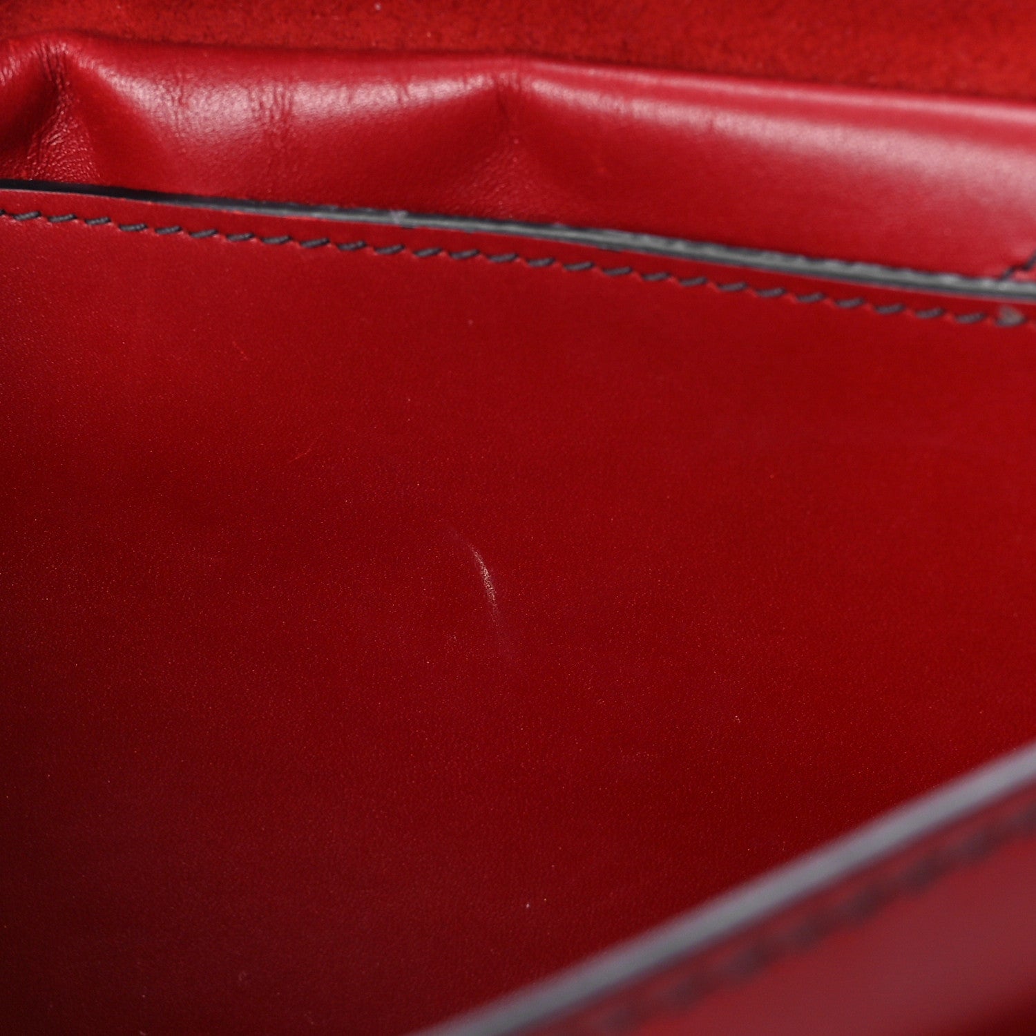 Christian Dior Calfskin J'Adior Chain Flap Bag Red 11 of 16