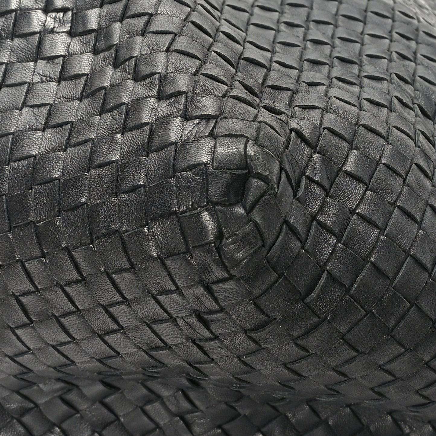Nappa Intrecciato Large Tote Black