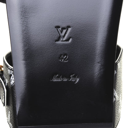 Louis Vuitton Catogram Bom Dia Flat Mule 42 Black White 7 of 11