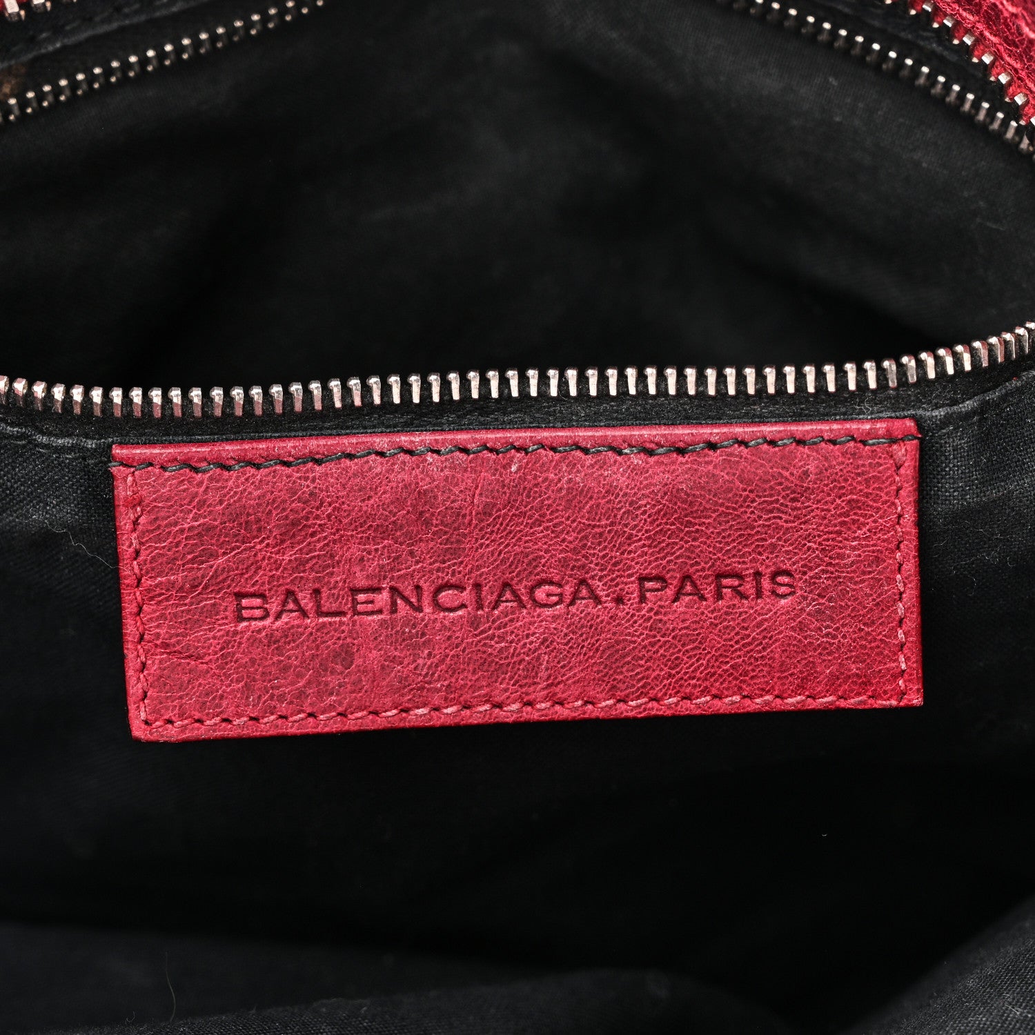Balenciaga Agneau Giant 21 Silver Hardware City  Pourpre 7 of 11
