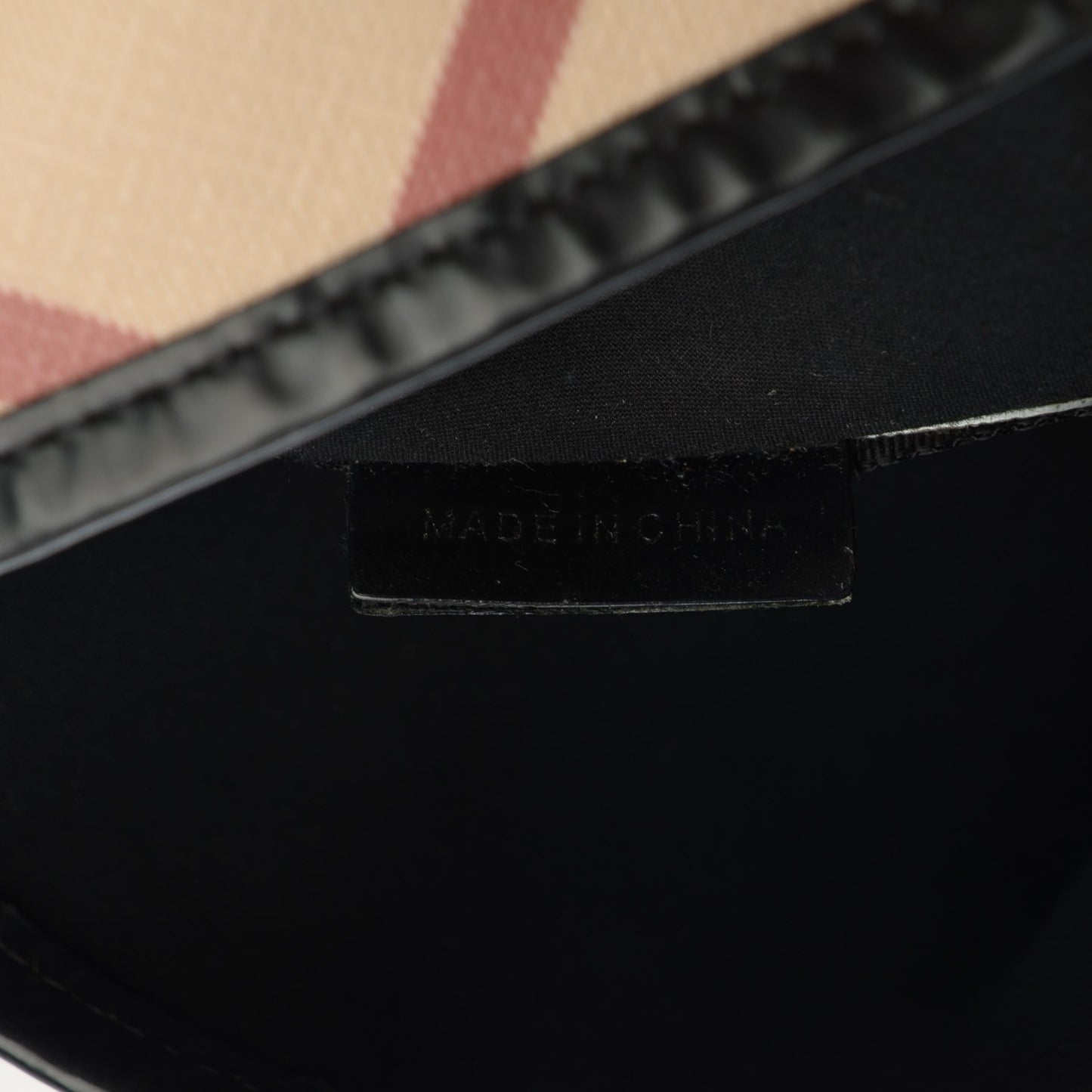 Nova Check Large Nickie Tote Black