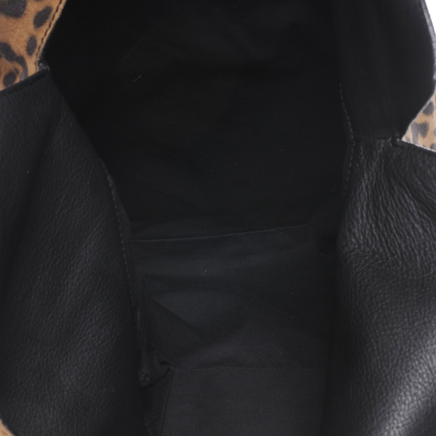 Lambskin Brushed Leopard Print George V Bag
