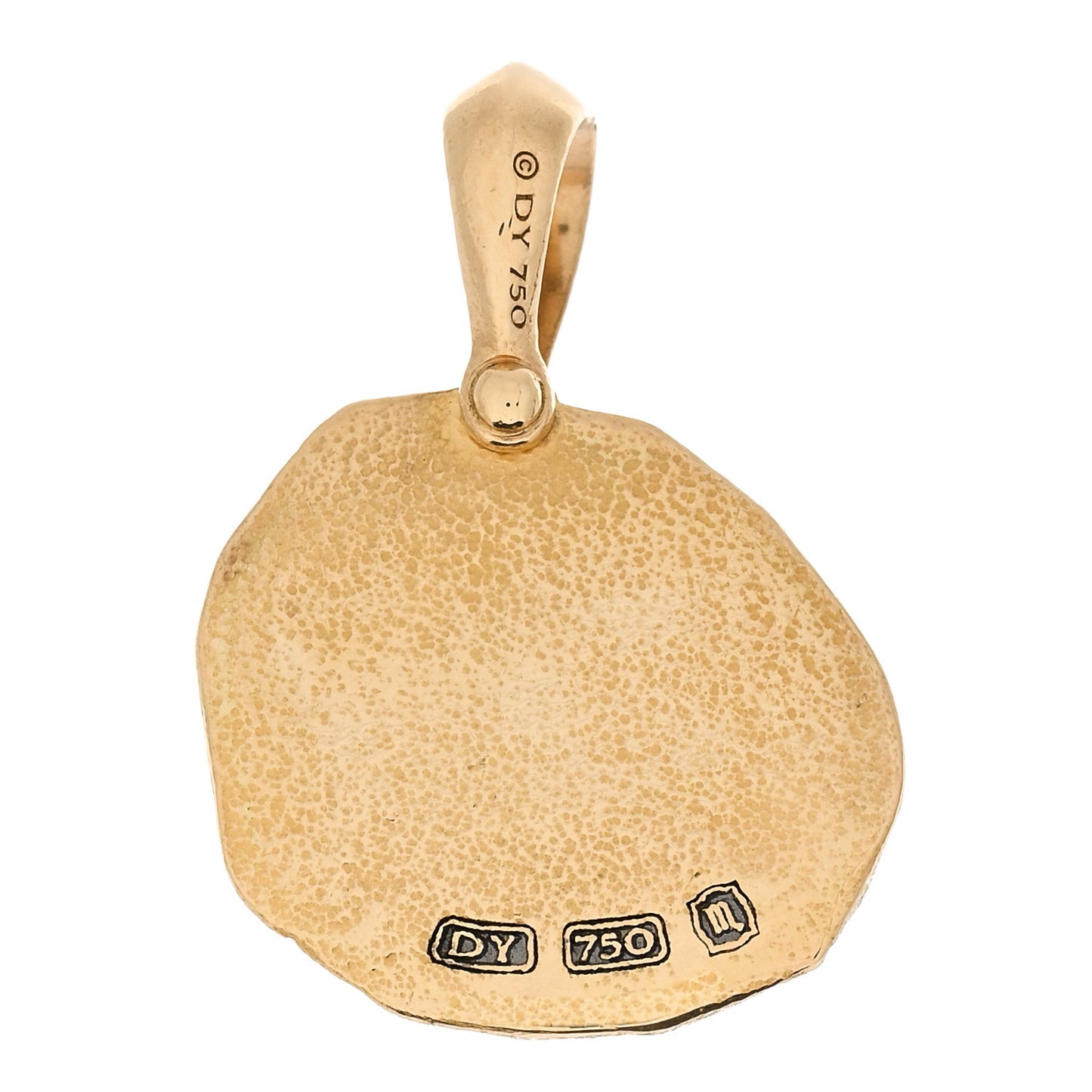 18K Yellow Gold Scorpio Amulet