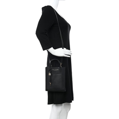 Marc Jacobs Calfskin Micro Grind Tote Bag Black 2 of 9