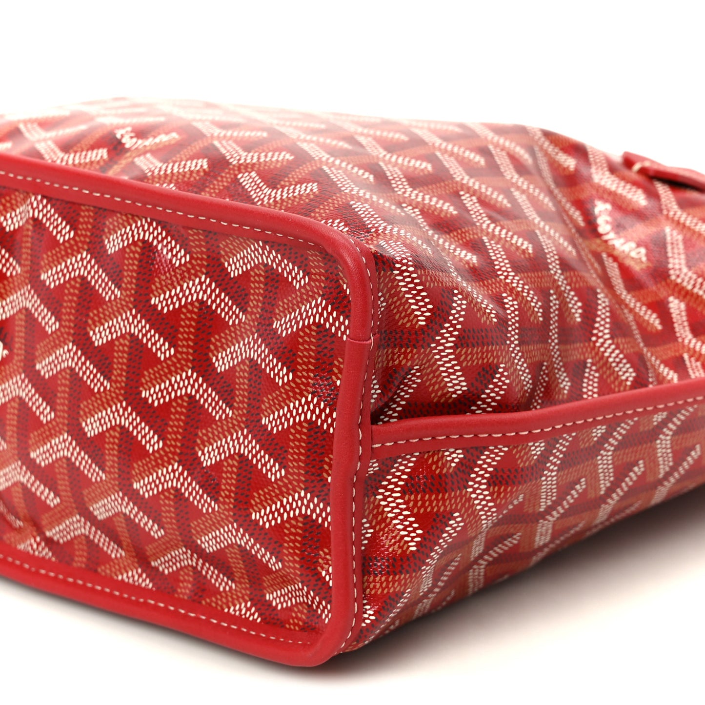 Goyardine Reversible Mini Anjou Red