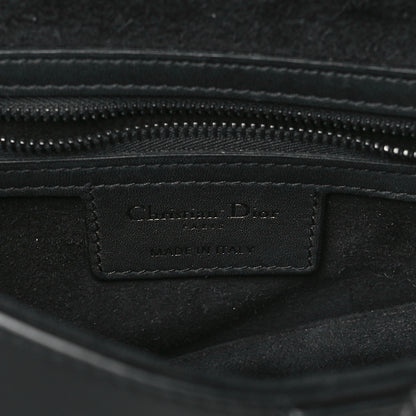 Christian Dior Ultra Matte Calfskin Saddle Bag Black 6 of 12