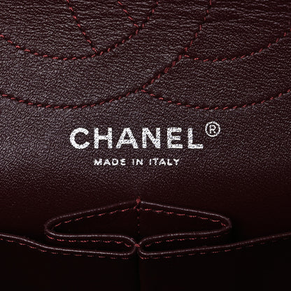 Chanel Aged Calfskin Quilted 2.55 Reissue 226 Flap Dark Burgundy 6 of 10
