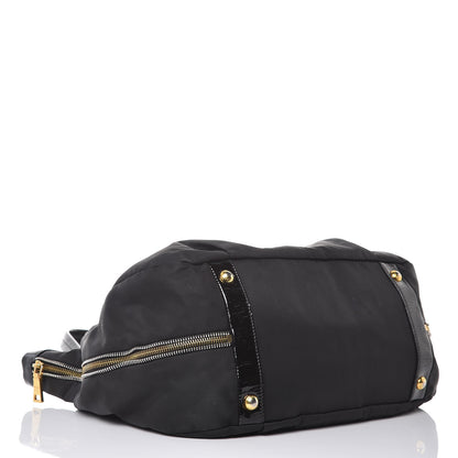Prada Tessuto Nylon Spazzolato Tote Black 4 of 10