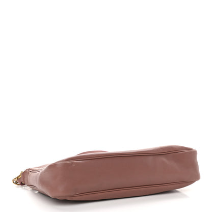Louis Vuitton Cuir Boudoir Pochette Accessories MM Rose 4 of 16