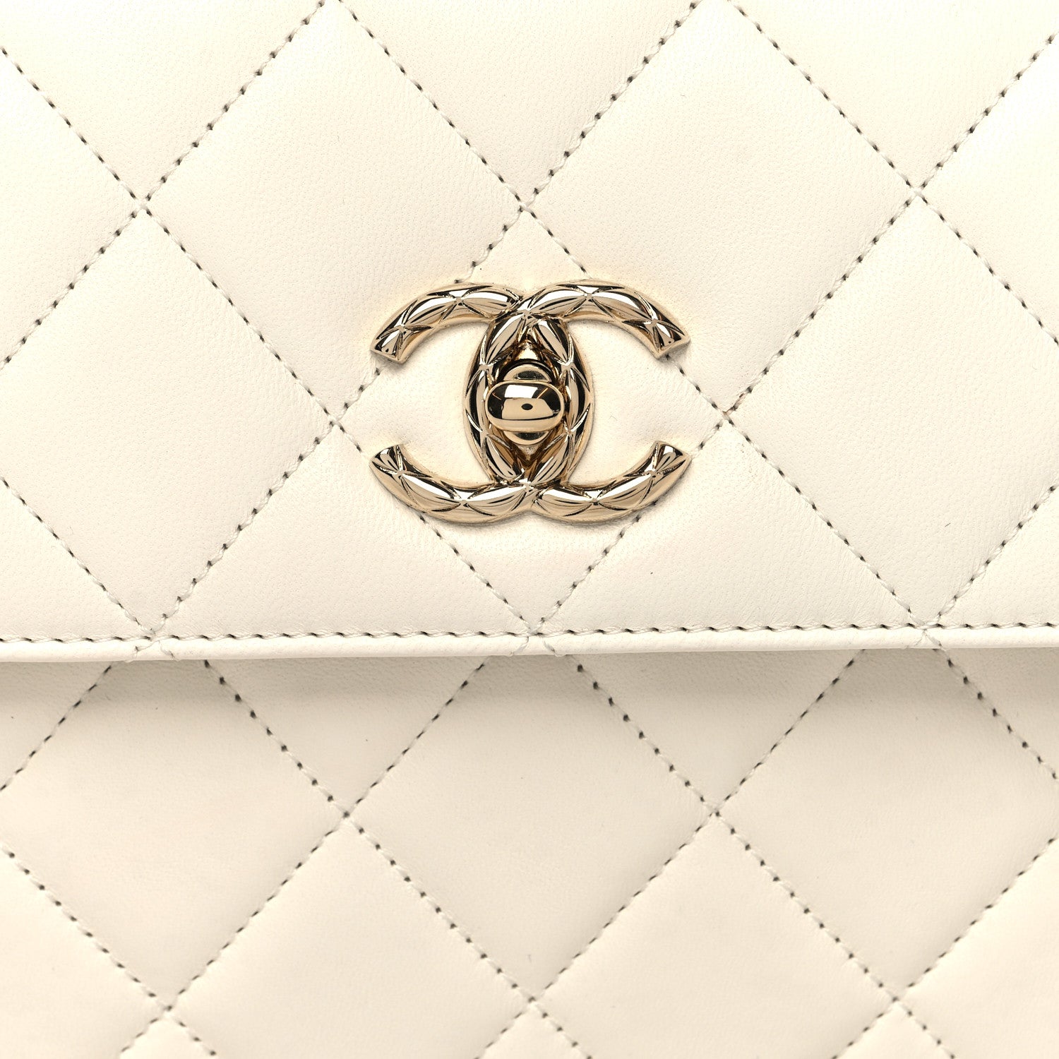 Chanel Lambskin Quilted Small Trendy CC Dual Handle Flap Bag White 9 of 11