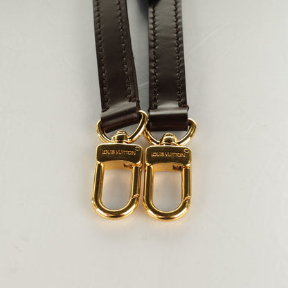 Louis Vuitton Calfskin 16mm Adjustable Shoulder Strap Brown 2 of 3