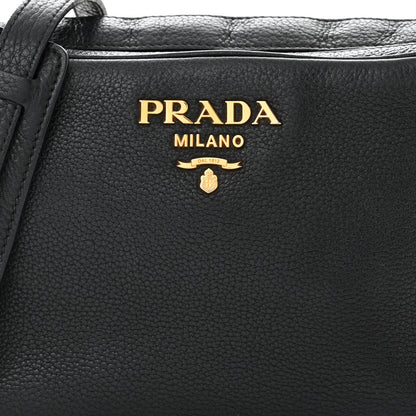 Prada Vitello Phenix Camera Bag Black 10 of 14