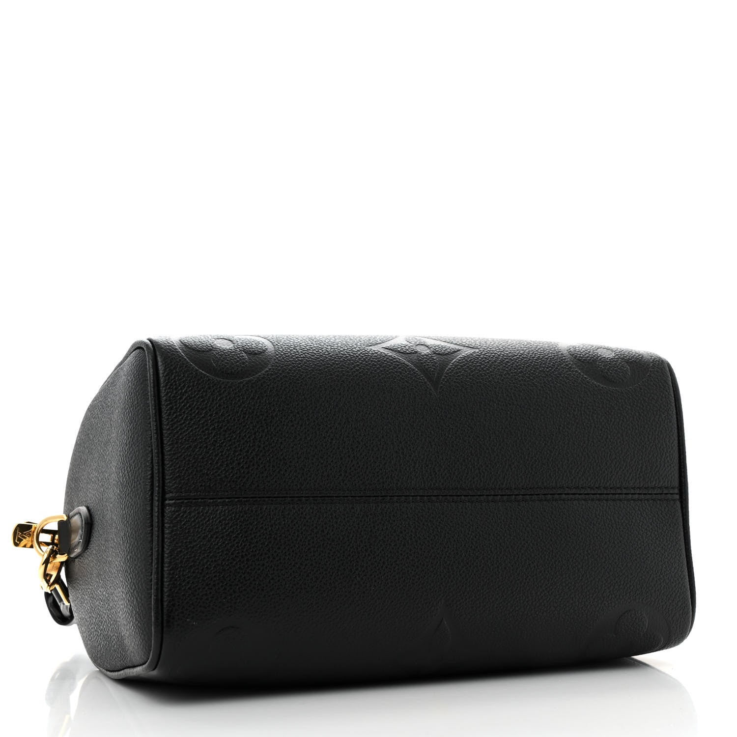 Louis Vuitton Empreinte Monogram Giant Speedy Bandouliere 25 Black 4 of 9