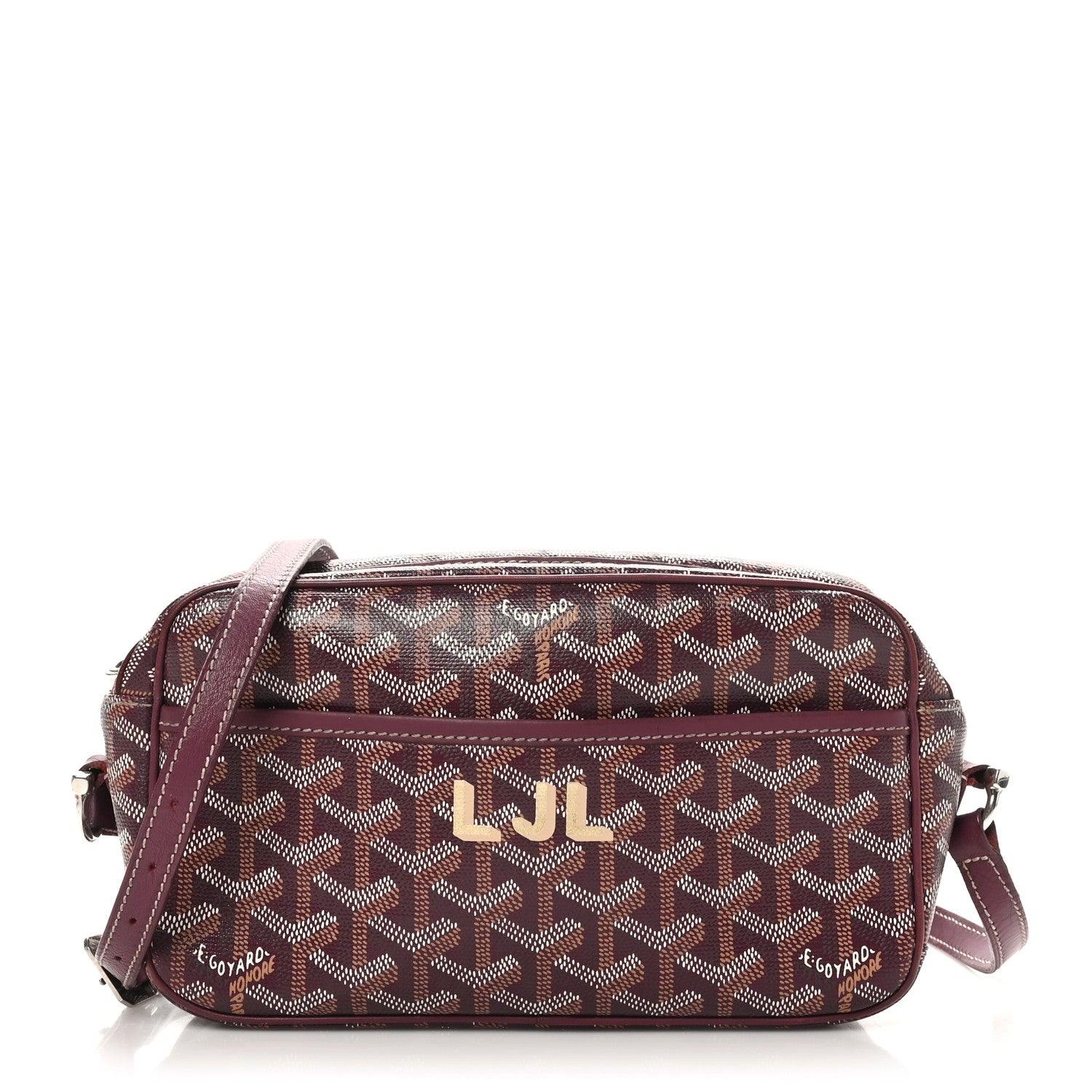 Goyard Goyardine Sac Cap Vert Burgundy 1 of 10