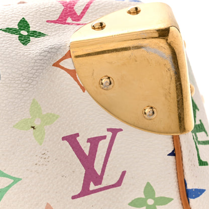 Louis Vuitton LOUIS VUITTON Monogram Multicolor Speedy 30 White 14 of 14