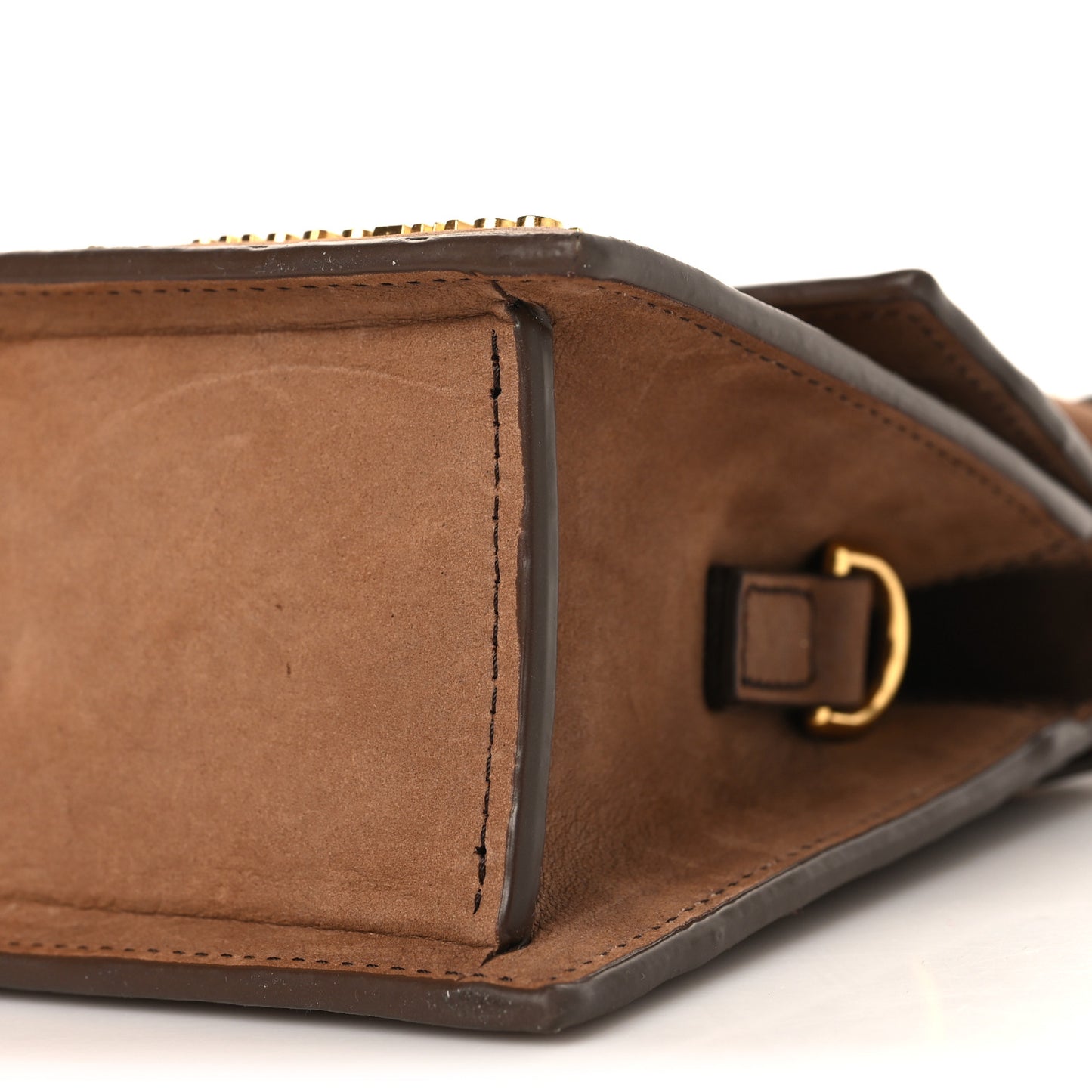 Suede Le Chiquito Noeud Brown