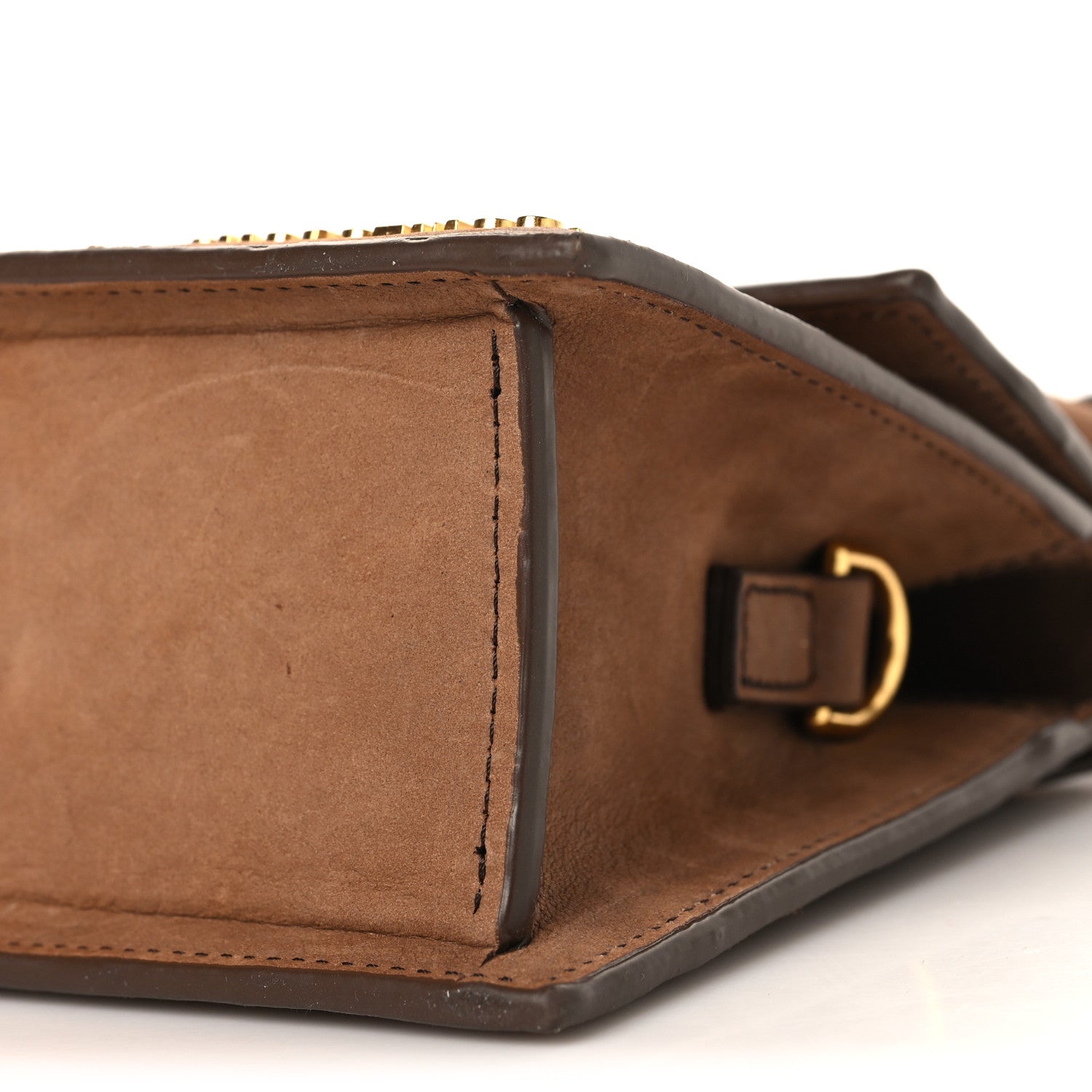 Jacquemus Suede Le Chiquito Noeud Brown 8 of 9