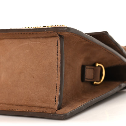 Jacquemus Suede Le Chiquito Noeud Brown 8 of 9