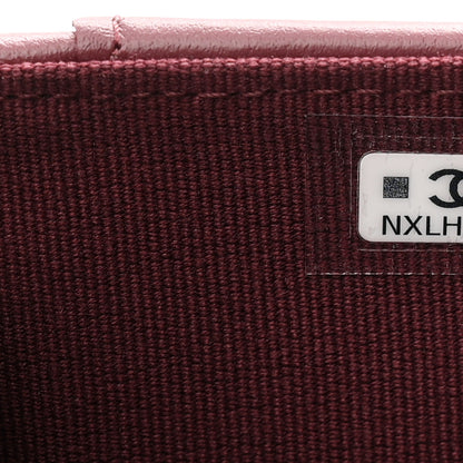 Chanel Caviar Quilted Passport Holder Dark Burgundy 7 of 8
