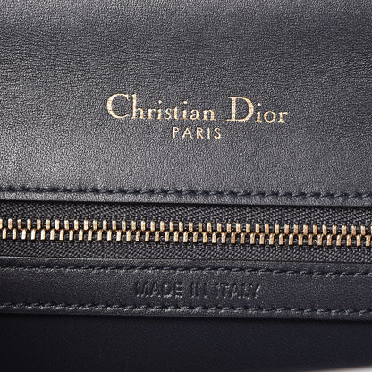 Christian Dior Patent Micro-Cannage Medium Diorama Flap Bag White 8 of 9