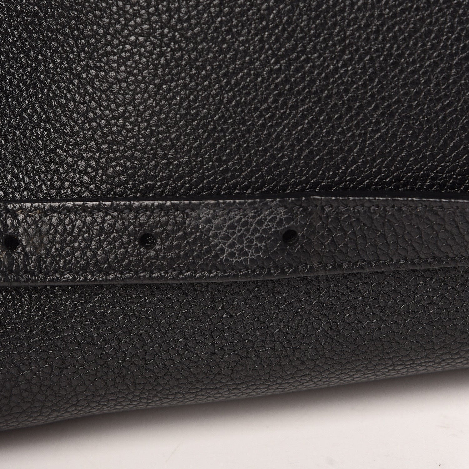 Saint Laurent Grained Calfskin Medium Rive Gauche Cabas Black 20 of 22
