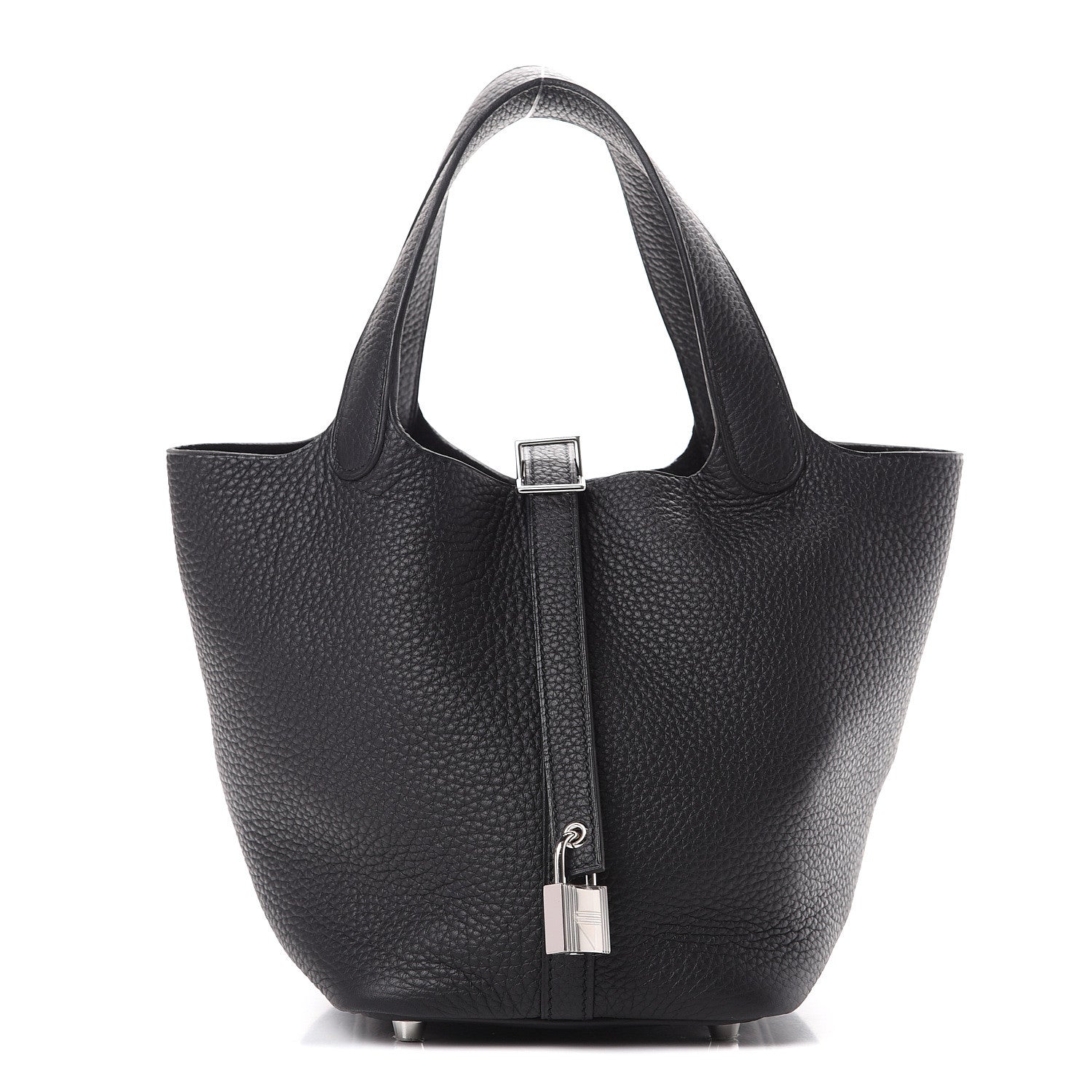 Hermes Taurillon Clemence Picotin Lock 18 PM Black 1 of 10