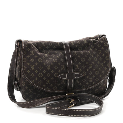 Louis Vuitton Monogram Mini Lin Saumur Ebene 3 of 11