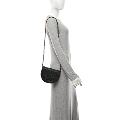 Chanel Caviar Quilted Mini Messenger Flap Black 2 of 10