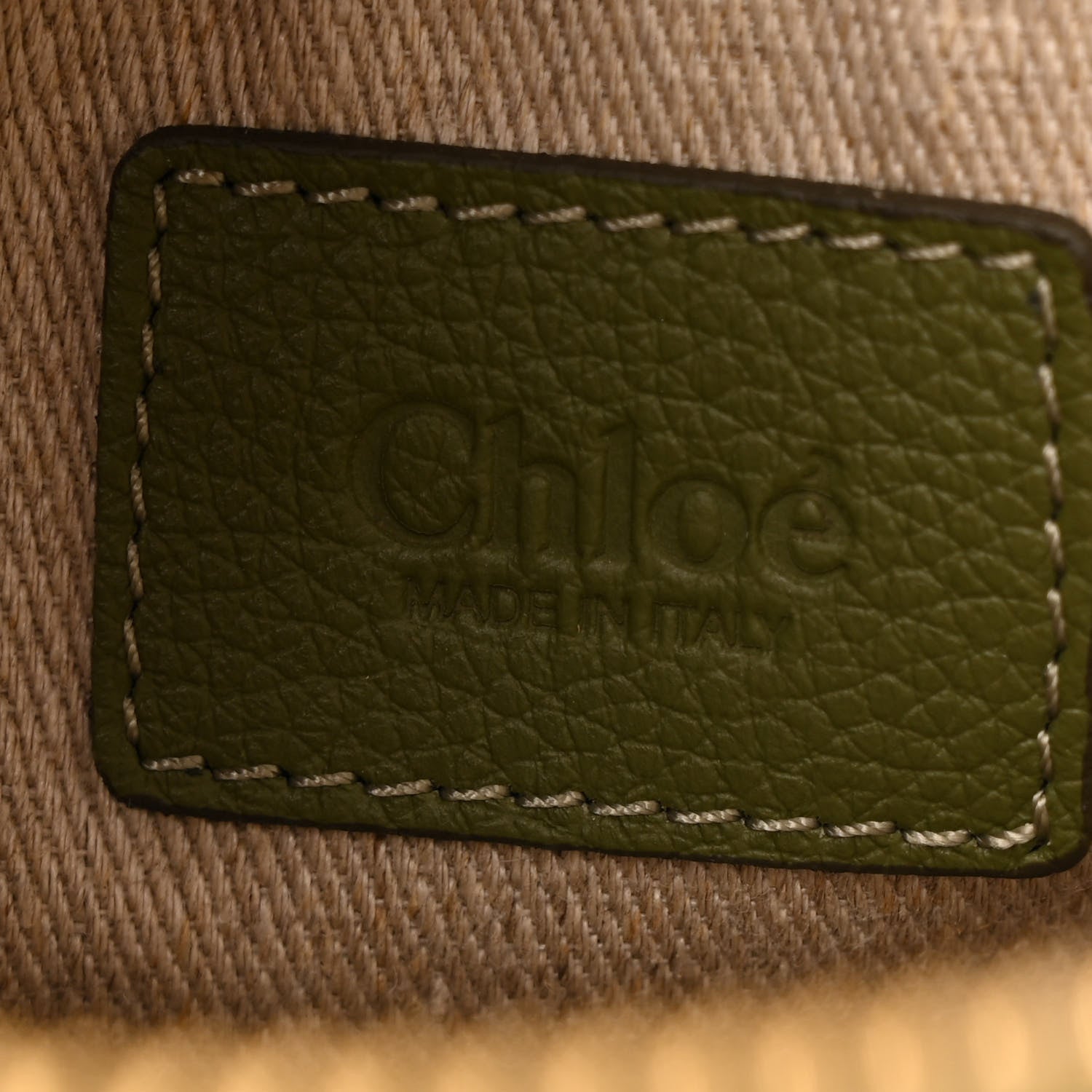 Chloe Calfskin Small Marcie Satchel Light Cactus 6 of 11
