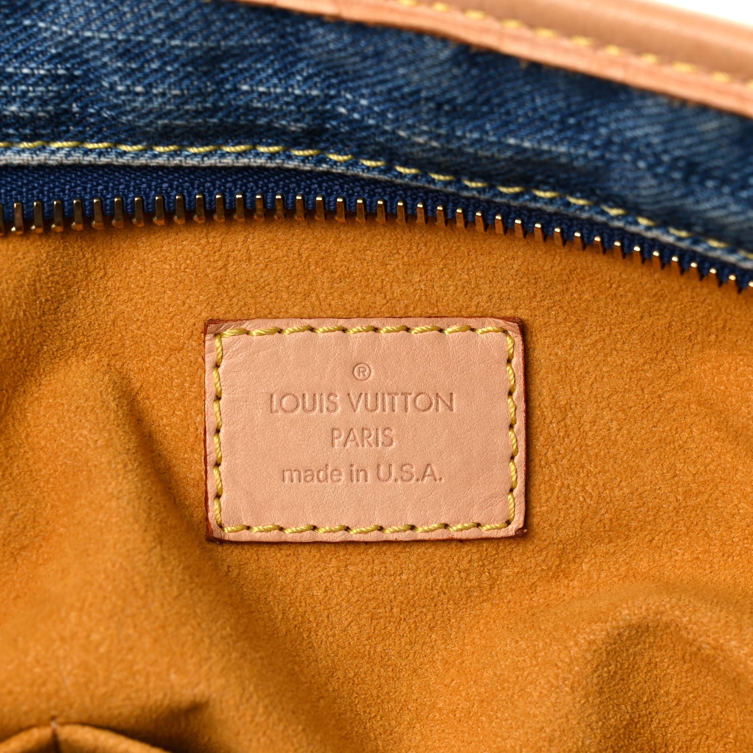 Louis Vuitton Denim Neo Cabby MM Blue 6 of 16
