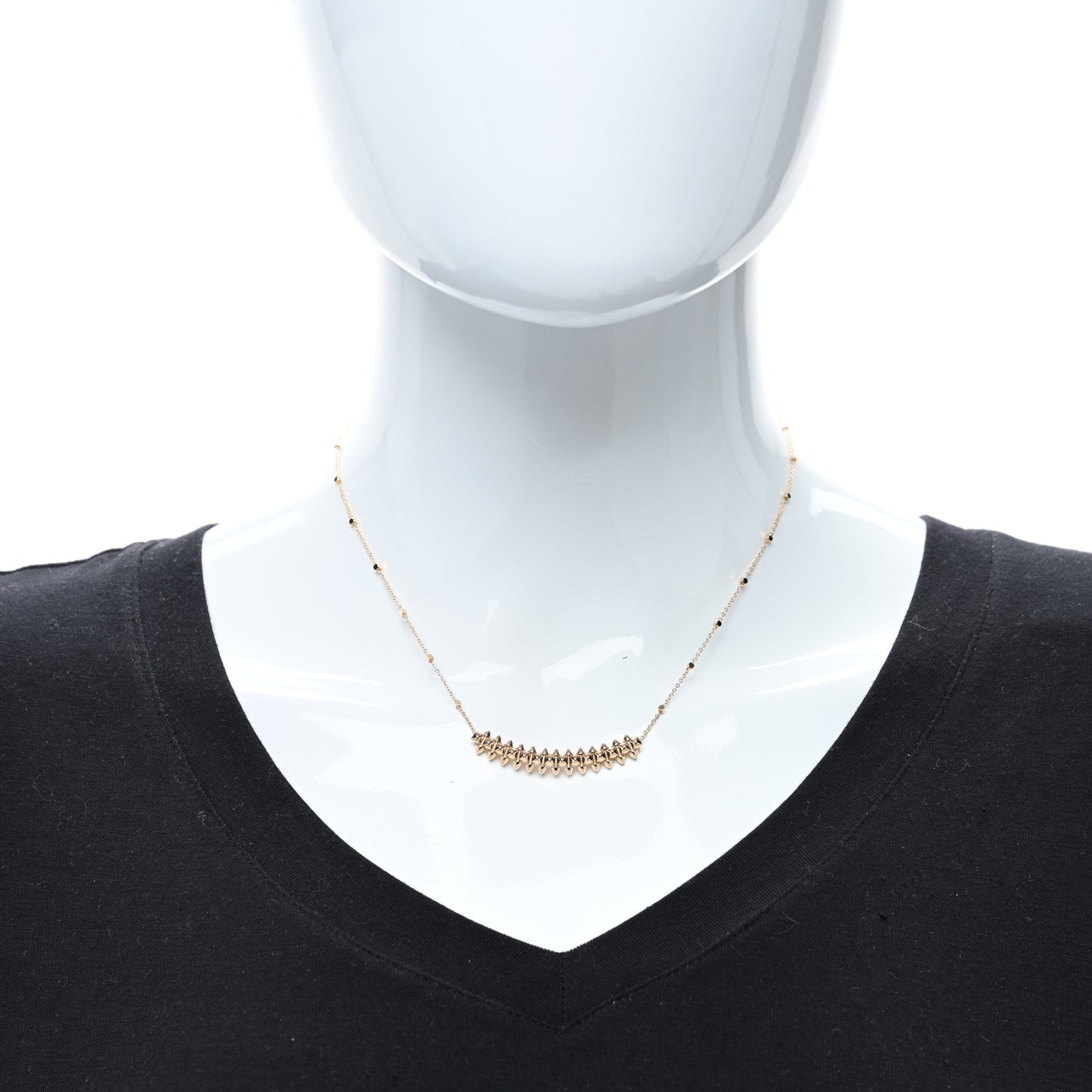 18K Pink Gold Small Clash de Cartier Necklace
