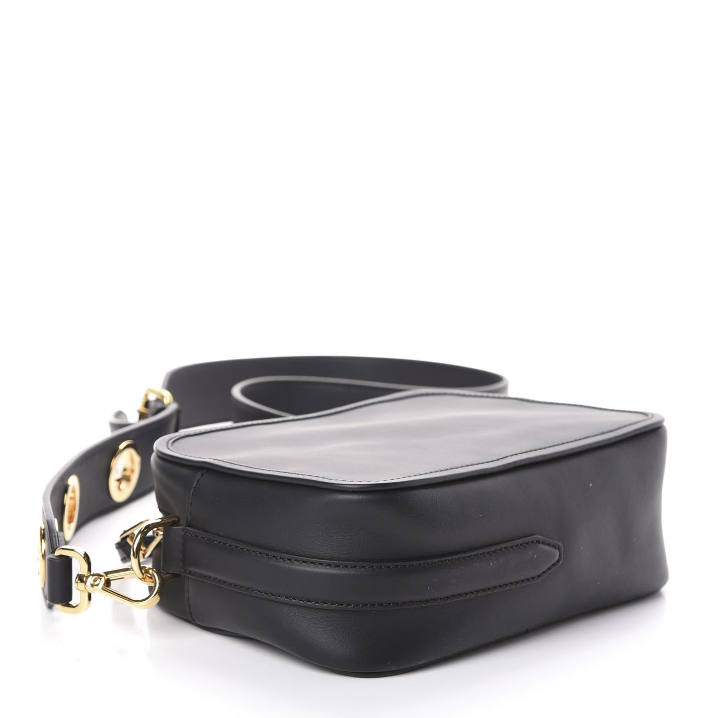 Vitello Century Opaco F is Fendi Camera Case Black