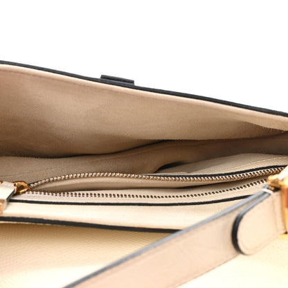 Christian Dior Grained Calfskin Saddle Bag White 4 of 9