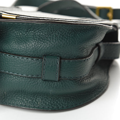 Chloe Calfskin Mini Marcie Round Crossbody Bag Rainforest 9 of 10