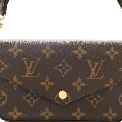 Louis Vuitton Monogram Felicie Strap & Go Kaki 10 of 11