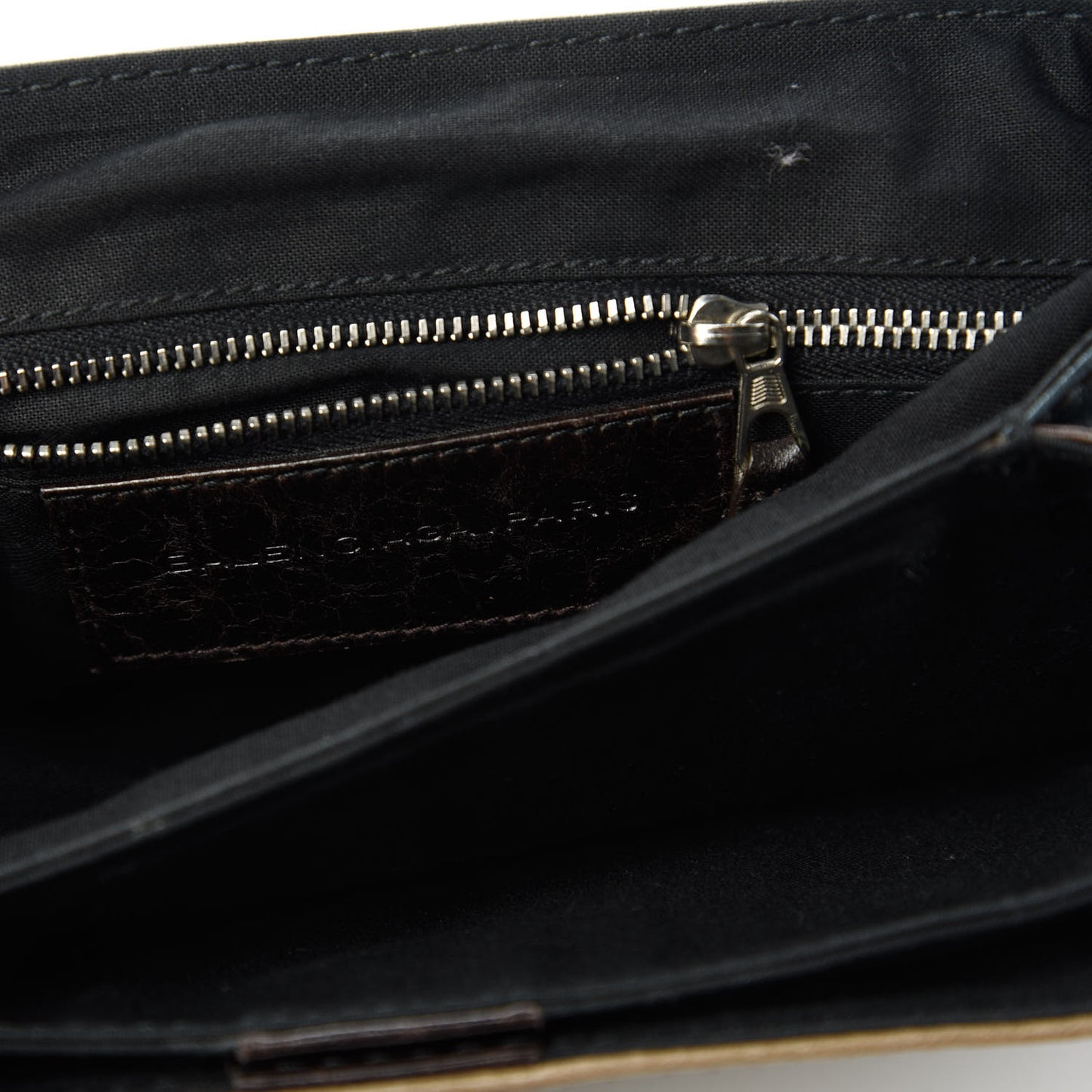 Chevre Turnlock Shoulder Bag Brown