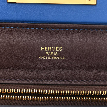 Hermes Evercolor Swift Verso 21 24/24 Bleu France Ebene 6 of 11