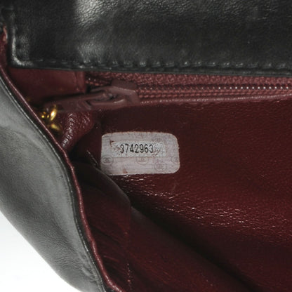 Chanel Lambskin Quilted 4 Chain Mini Flap Black 7 of 7
