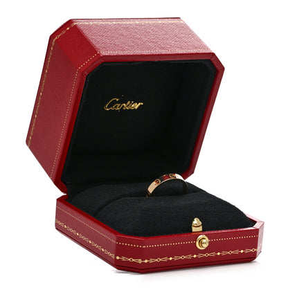 Cartier 18K Yellow Gold 3.5mm LOVE Wedding Band Ring 54 6.75 5 of 5