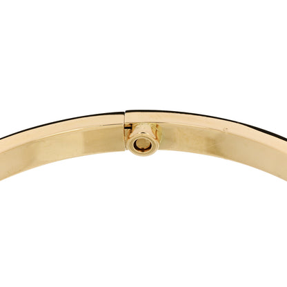 Cartier 18K Yellow Gold Small LOVE Bracelet 18 6 of 7