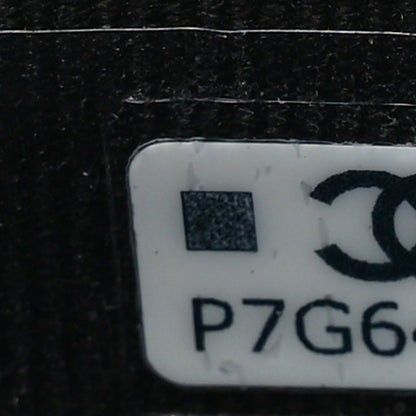 Chanel Lambskin Quilted Flap Card Holder Wallet So Black 8 of 9