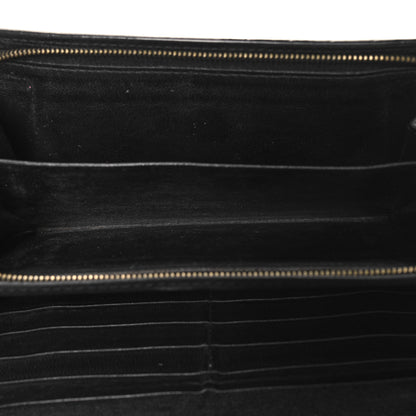 Bottega Veneta Nappa Intrecciato Continental Flap Wallet Black 5 of 10