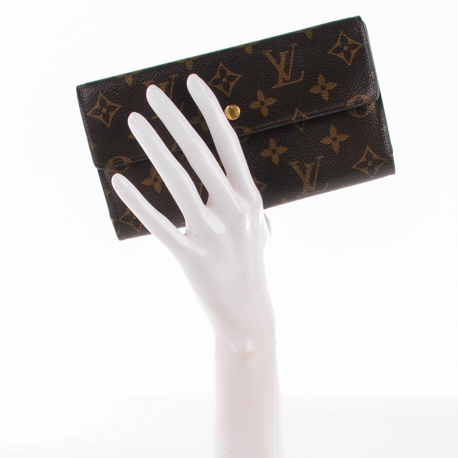 Louis Vuitton Monogram Porte Tresor International Wallet 2 of 7
