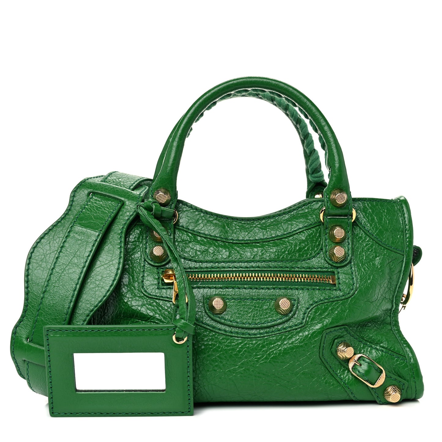 Agneau Giant 12 Gold Hardware Mini City Vert Trefle