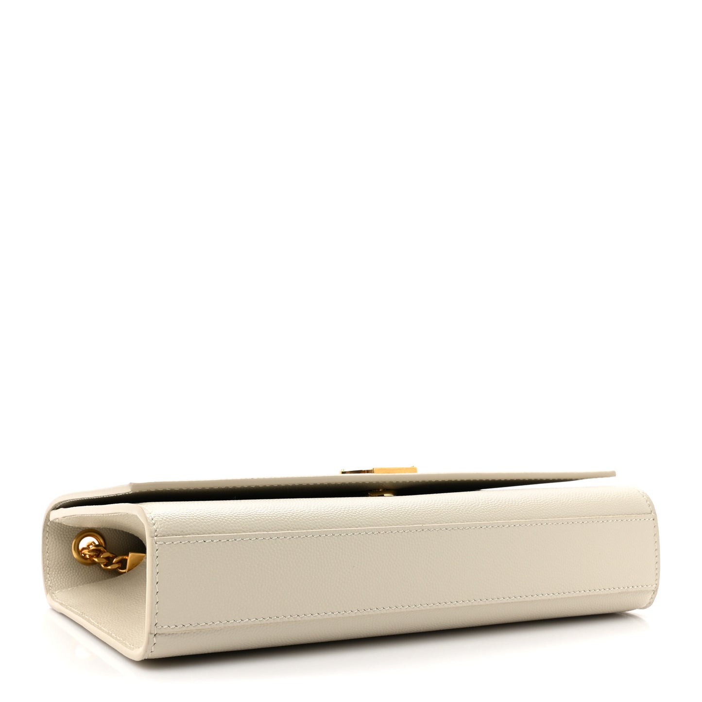 Grain De Poudre Medium Monogram Kate Satchel Crema Soft