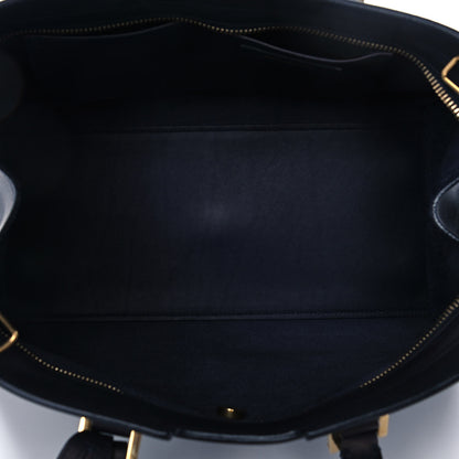 Saint Laurent Calfskin Small Classic Y Cabas Navy Blue 5 of 12
