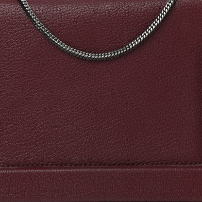 3.1 Phillip Lim Goatskin Mini Soleil Flap Bag Burgundy 7 of 10
