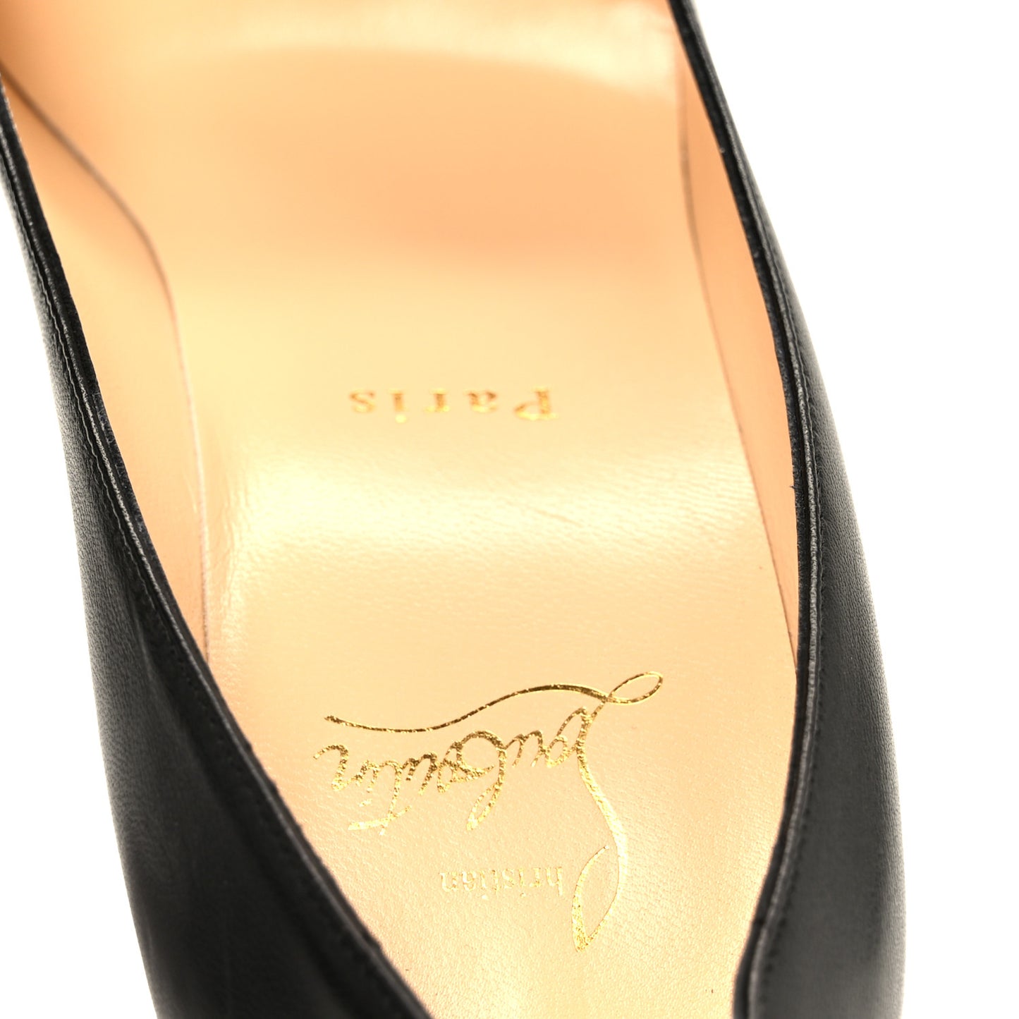 Shiny Nappa Kate 100 Pumps 39.5 Black