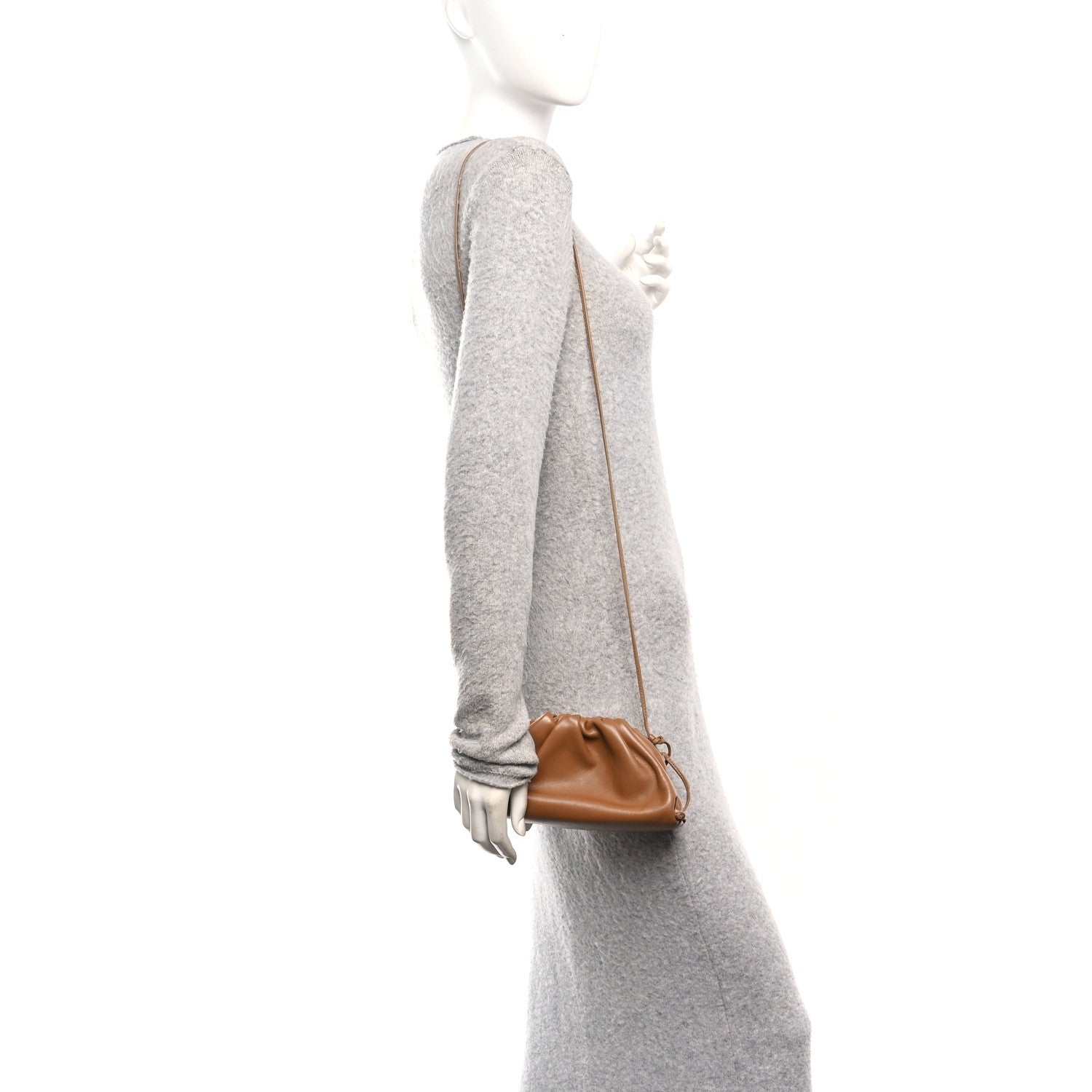 Bottega Veneta Butter Calfskin The Mini Pouch Camel 2 of 11