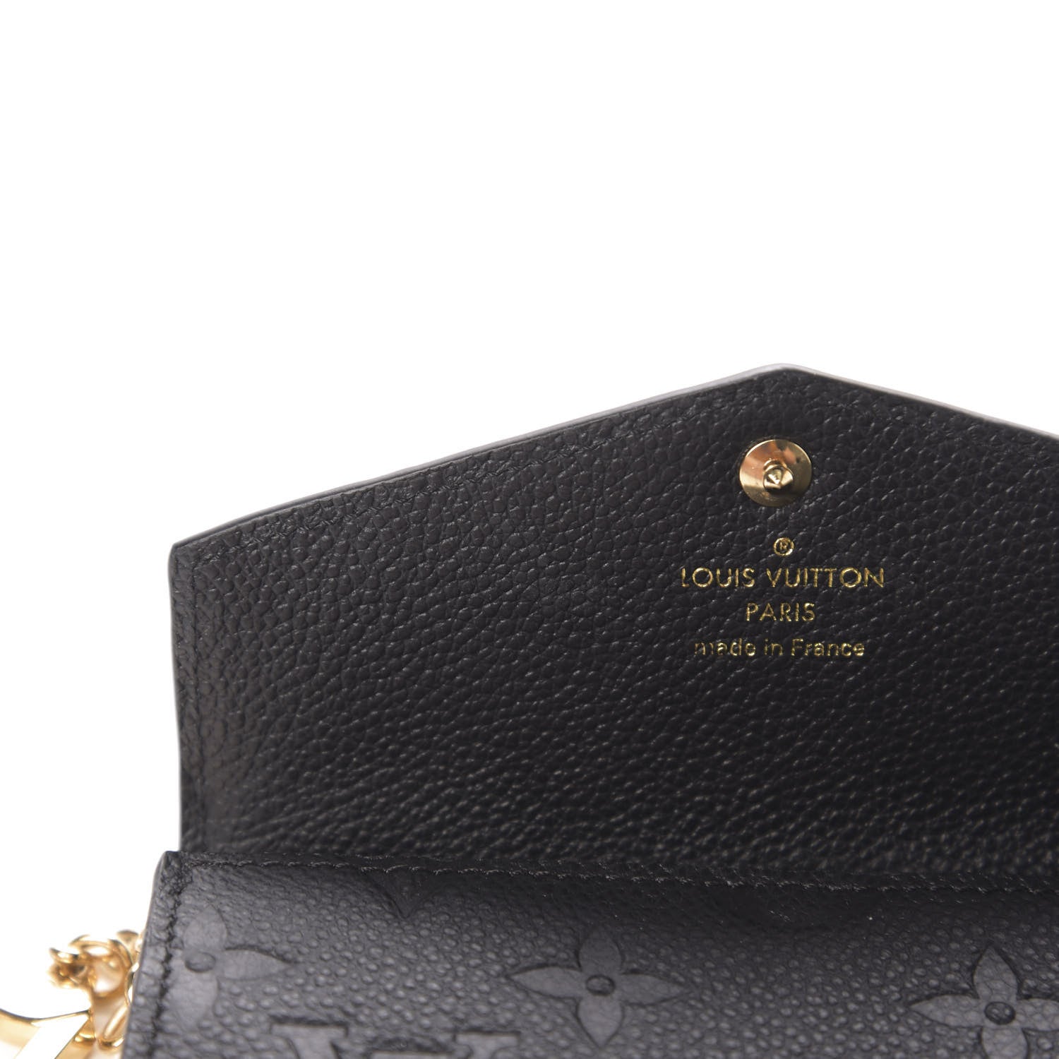 Louis Vuitton Empreinte Key Pouch Black 13 of 16